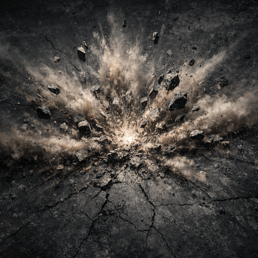 Debris Closeup